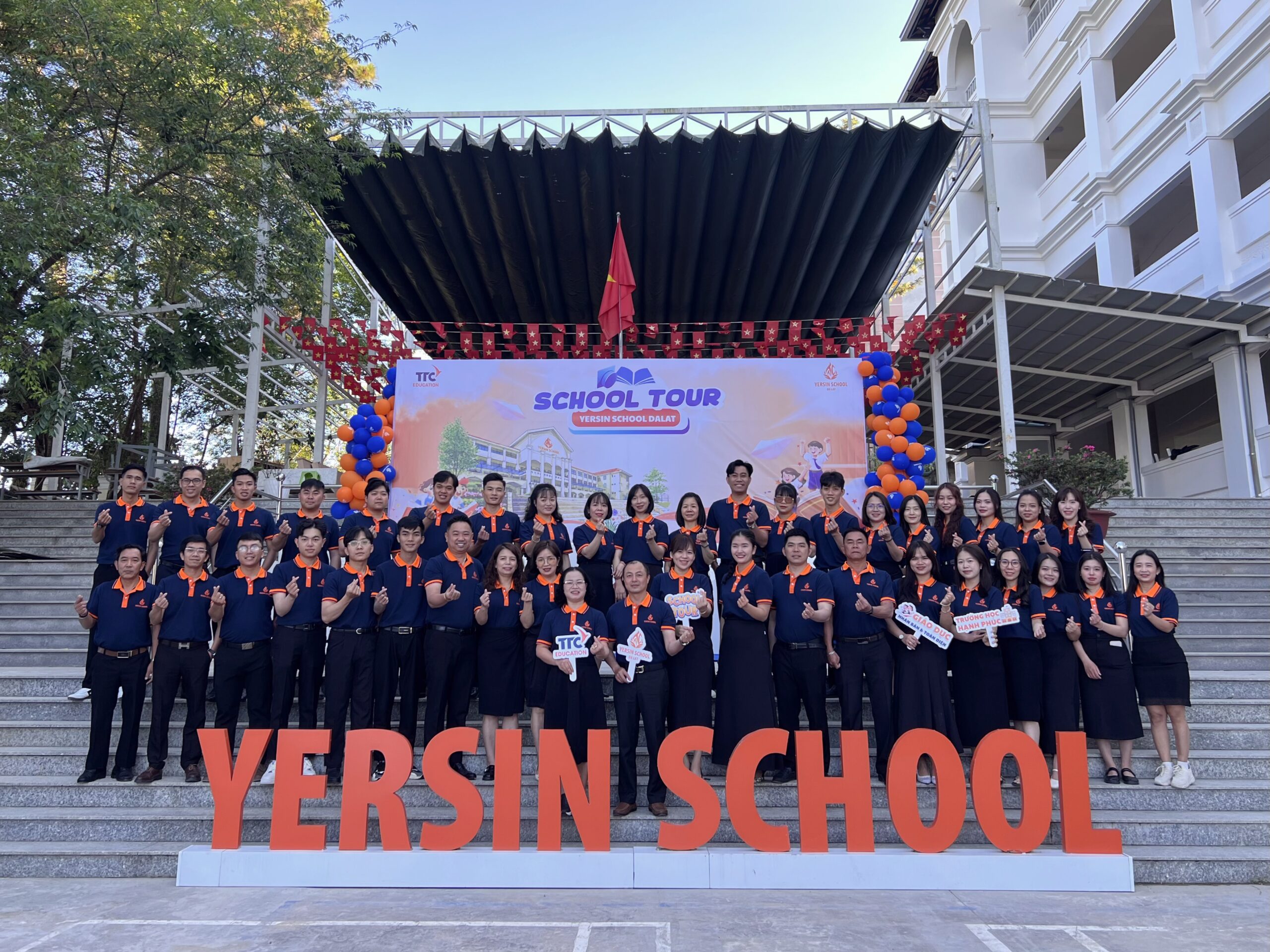 SCHOOL TOUR 01 & BUỔI SÁNG THẬT NHIỀU NIỀM VUI TẠI YERSIN SCHOOL ĐÀ LẠT