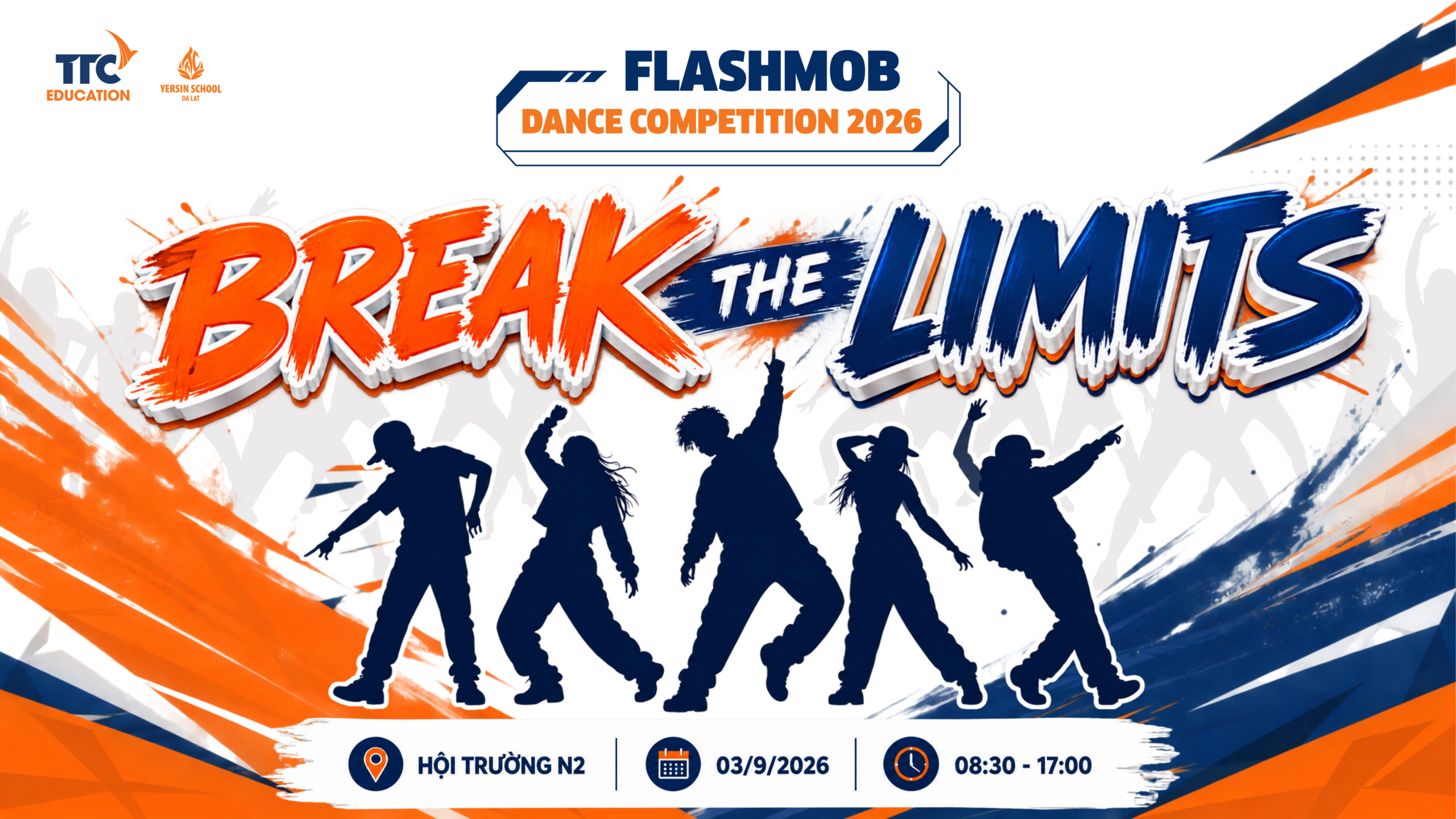 FLASHMOB DANCE COMPETITION 2026 – “BREAK THE LIMITS”: KHI YERSINERS DÁM BƯỚC RA KHỎI GIỚI HẠN